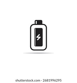 battery icon on white background