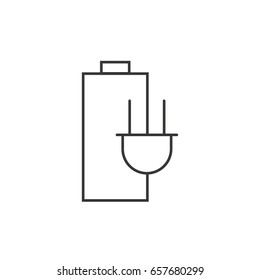 battery icon outline