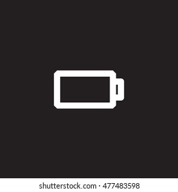 Battery icon, pictogram