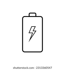 Battery Icon. Power, Energy Symbol.