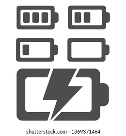 Battery Icon Set