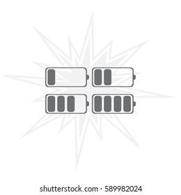 battery icon set