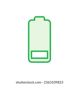 Battery icon set. battery charge level. battery charging icon