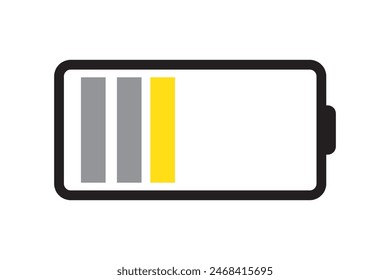 Battery icon set. High quality colorful style vector icons. Green 100% 75%, orange 50%, red 25% 0, batteries. Batery charge indicator. Baterry level, energy, full. Power low up status batteries logo.