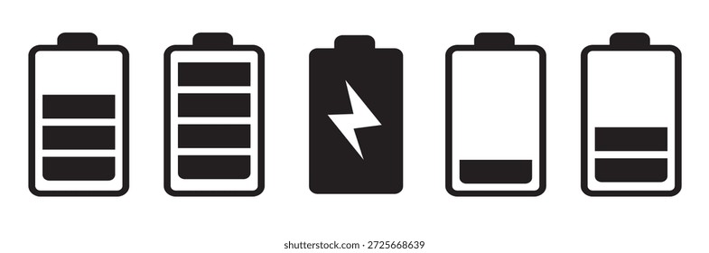 Batteriesymbol Batteriestandanzeige Batterieladegerät 