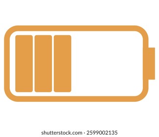 battery icon set. battery icon on white background.