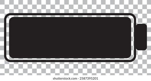 Battery icon set vector illustration, battery charging sign and symbol, battery charge level.