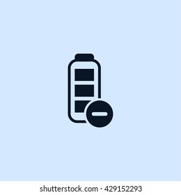 battery icon. battery sign
