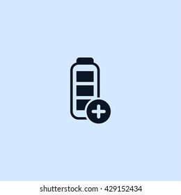battery icon. battery sign