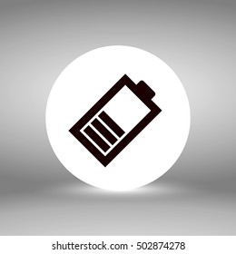battery icon. battery sign
