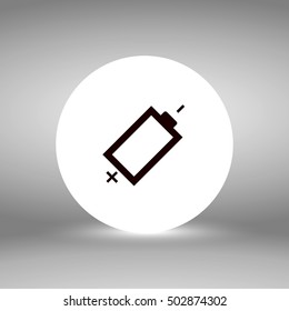 battery icon. battery sign