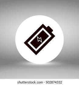 battery icon. battery sign