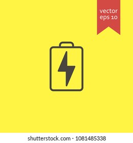 battery. battery icon. sign design. Vector EPS 10