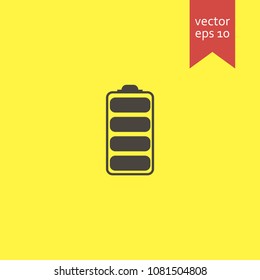 battery. battery icon. sign design. Vector EPS 10