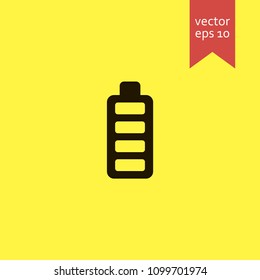 battery. battery icon. sign design. Vector EPS 10.