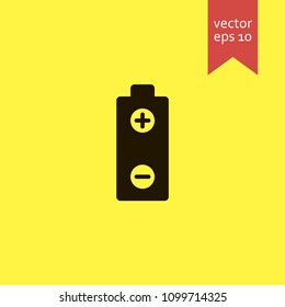 battery. battery icon. sign design. Vector EPS 10.