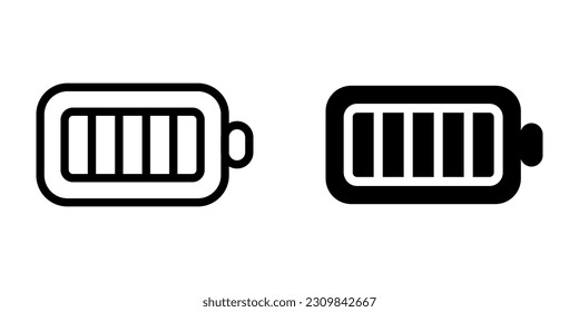 Battery icon. sign for mobile concept and web design. vector illustration