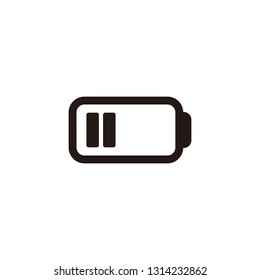 Battery icon sign symbol