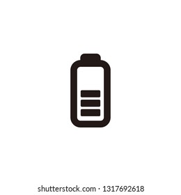 Battery icon sign symbol