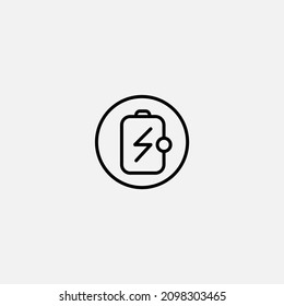 Battery icon sign vector,Symbol, logo illustration for web and mobile