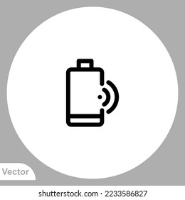 Battery icon sign vector,Symbol, logo illustration for web and mobile