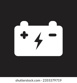 battery icon simple design art eps 10