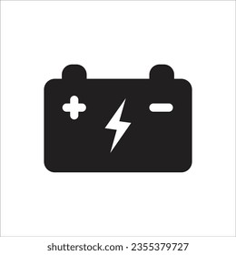 battery icon simple design art eps 10