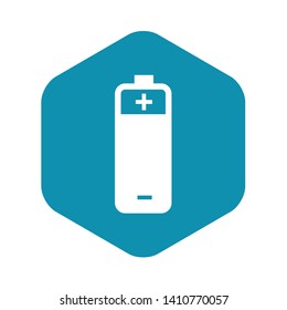 Battery icon. Simple illustration of battery vector icon for web design isolated on white background