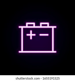 battery icon. Simple outline vector of Ecology set for UI and UX, website or mobile application