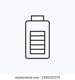 Battery icon. simple vector icon