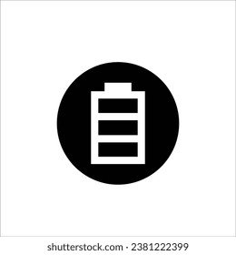 Battery icon stock vector illustration