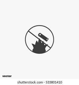 Battery icon symbol
