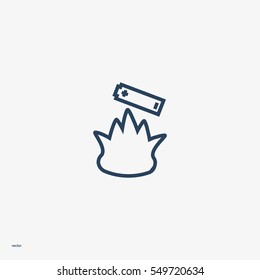 Battery icon symbol
