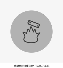 Battery icon symbol