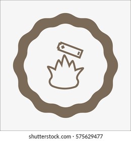 Battery icon symbol