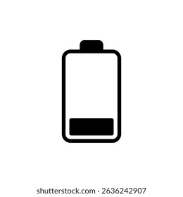 Battery icon symbol for apps and websites. battery Charging sign. battery charge level