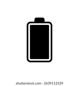 Battery icon symbol for apps and websites. battery Charging sign. battery charge level