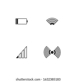 battery Icon template color editable. battery symbol vector sign isolated for graphic and web design.