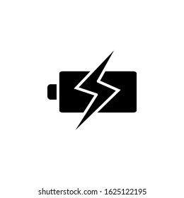 Battery icon template. Vector illustration 