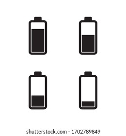 Battery Icon In Trendy Design Vector Eps 10