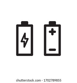 Battery Icon In Trendy Design Vector Eps 10