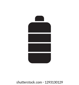 battery icon in trendy flat style 