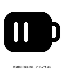 Battery icon for uiux, web, app, infographic, etc