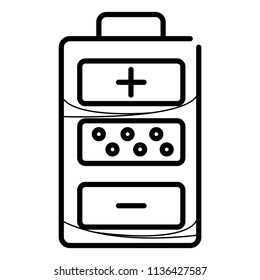 Battery Icon vector