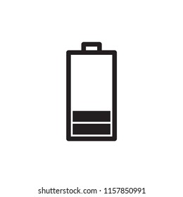 Battery icon vector