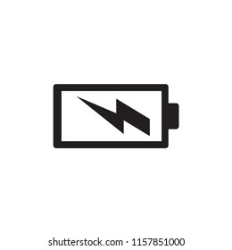 Battery icon vector