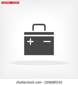 battery icon vector