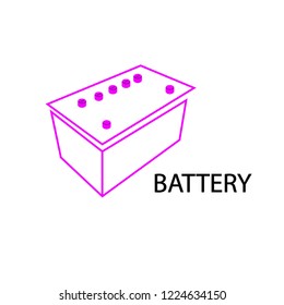 BATTERY ICON VECTOR