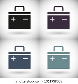 battery icon vector