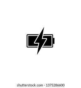 Battery icon vector